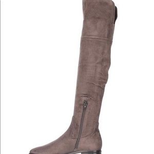 ‘Livi’ Faux Suede Over the Knee Boot - Size 7